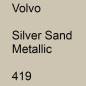 Preview: Volvo, Silver Sand Metallic, 419.